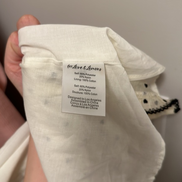 For Love and Lemons NWT Eden Midi Dress Size Small - Picture 10 of 10